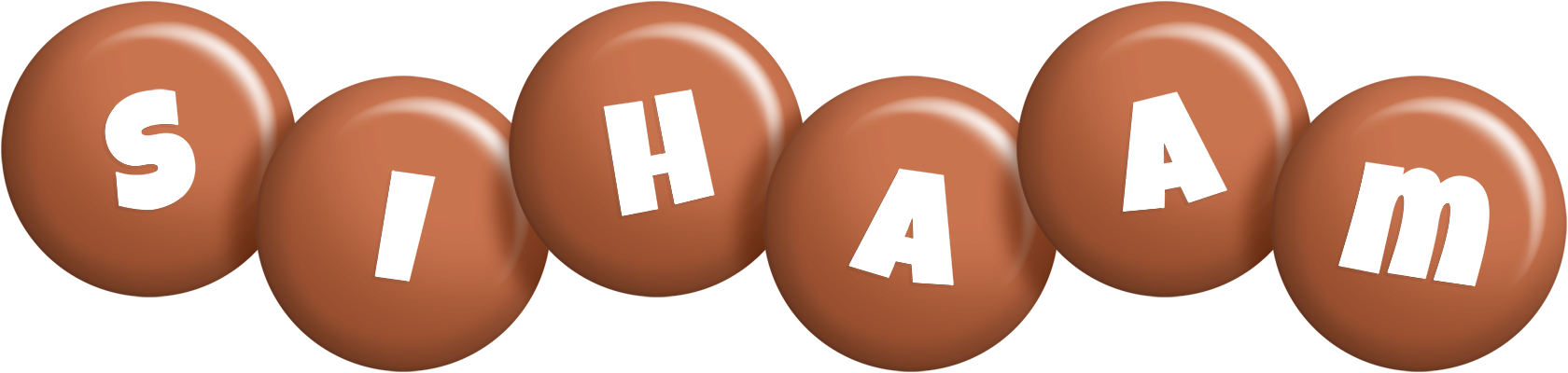 Sihaam candy-brown logo