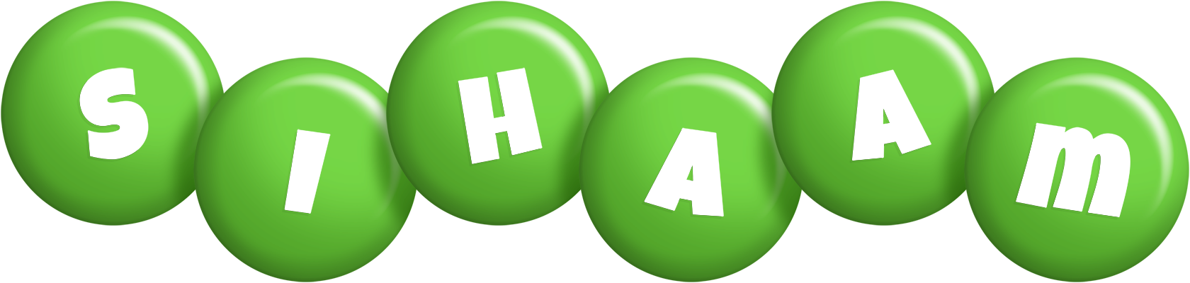 Sihaam candy-green logo