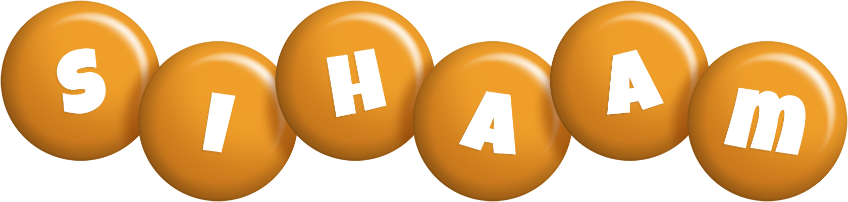 Sihaam candy-orange logo