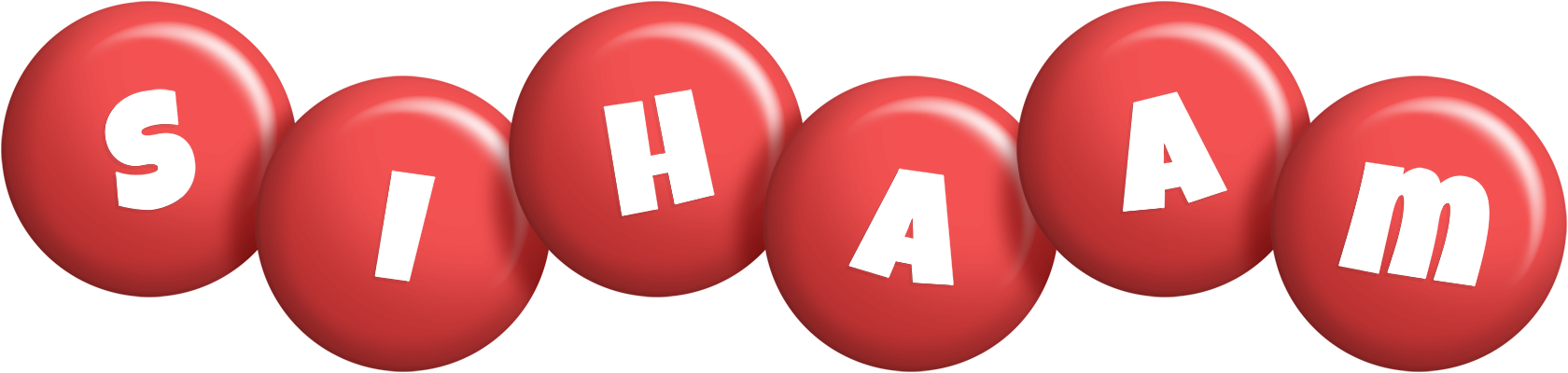Sihaam candy-red logo