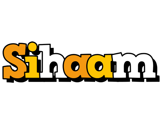 Sihaam cartoon logo