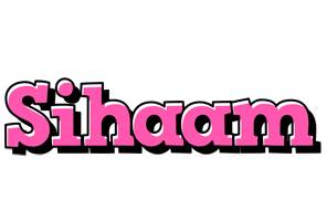 Sihaam girlish logo