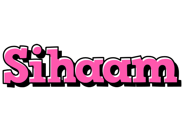 Sihaam girlish logo