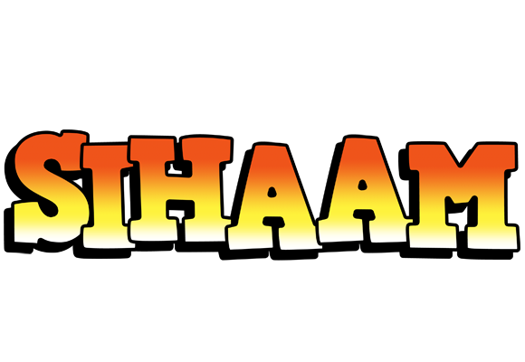 Sihaam sunset logo