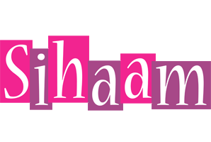 Sihaam whine logo