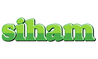 Siham apple logo