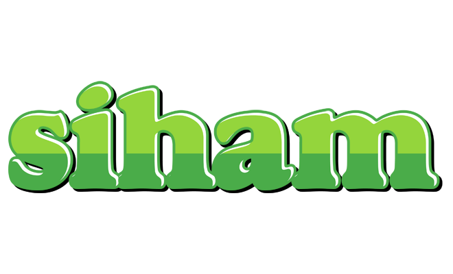 Siham apple logo