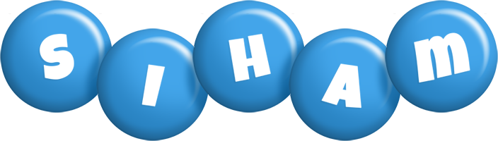 Siham candy-blue logo