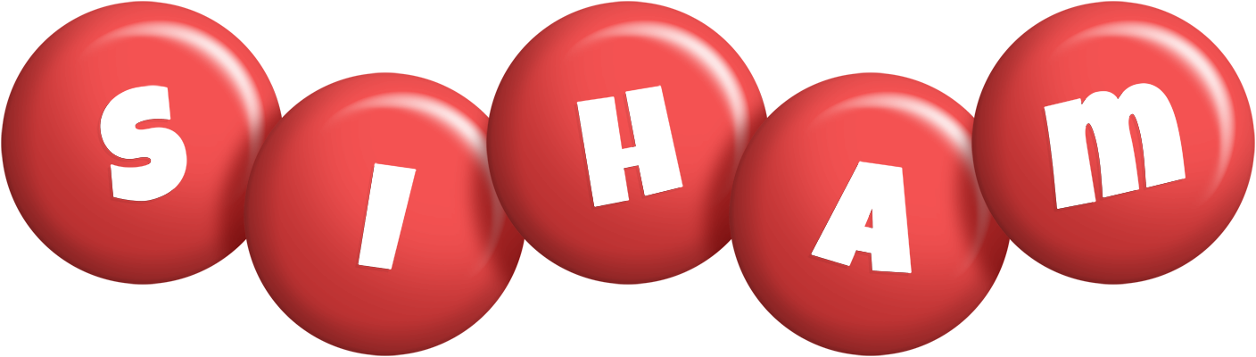 Siham candy-red logo