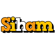 Siham cartoon logo