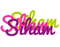 Siham flowers logo