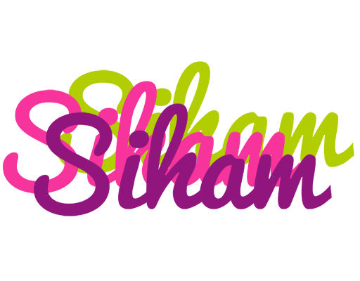 Siham flowers logo