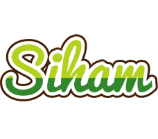 Siham golfing logo