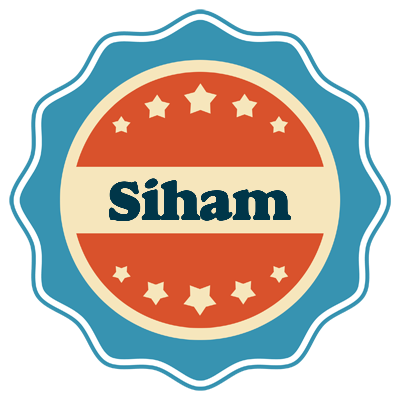 Siham labels logo