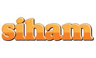 Siham orange logo