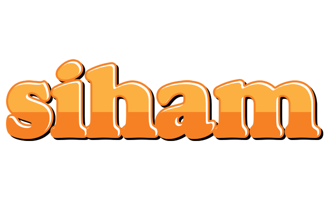Siham orange logo