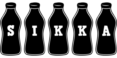 Sikka bottle logo