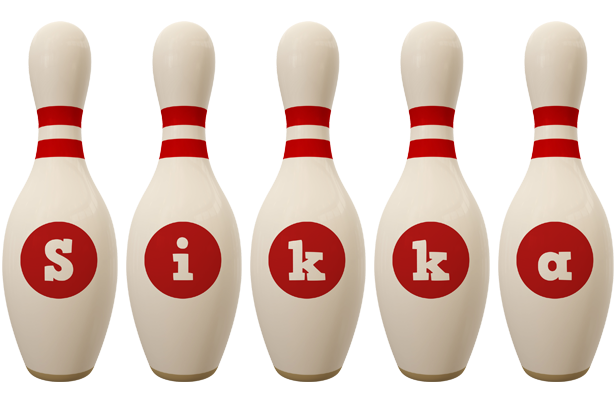 Sikka bowling-pin logo