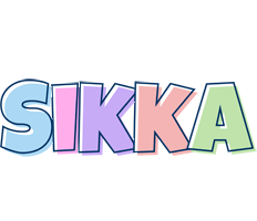 Sikka pastel logo