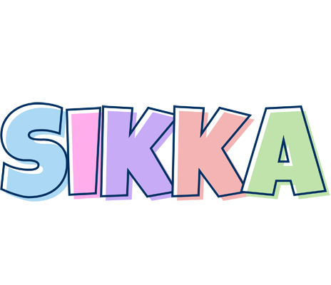 Sikka pastel logo