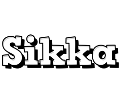 Sikka snowing logo