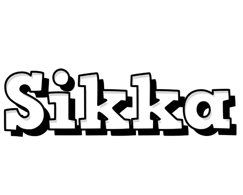 Sikka snowing logo