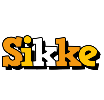 Sikke cartoon logo
