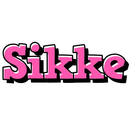 Sikke girlish logo