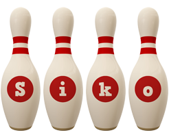 Siko bowling-pin logo