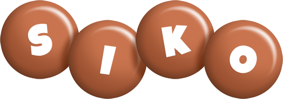 Siko candy-brown logo