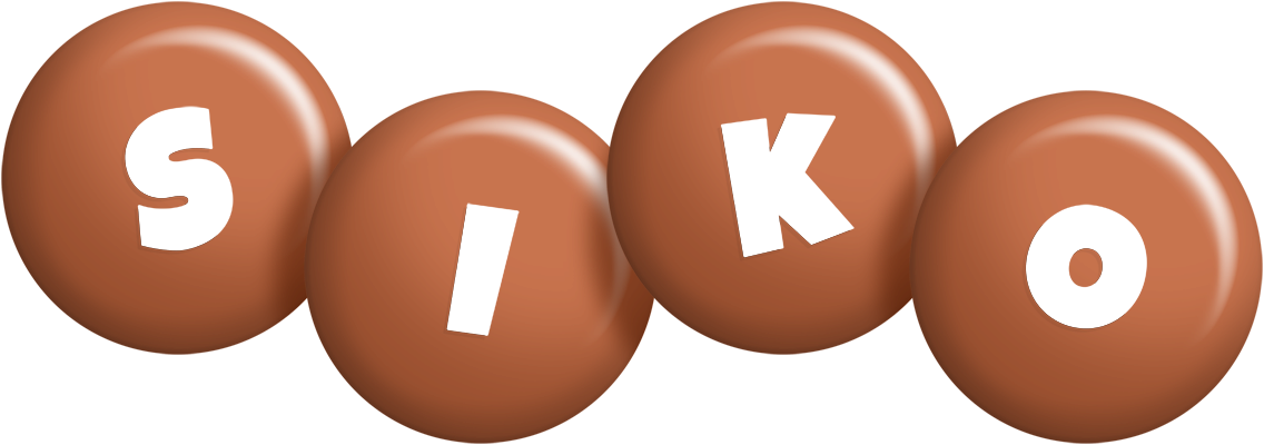Siko candy-brown logo