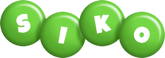 Siko candy-green logo