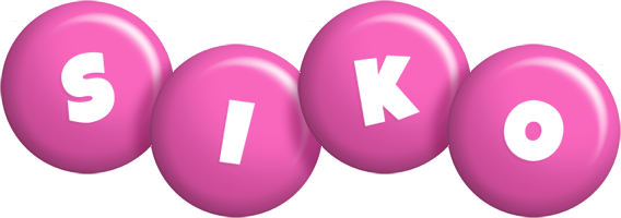 Siko candy-pink logo