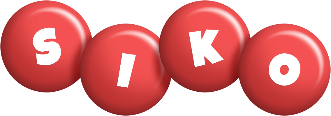 Siko candy-red logo