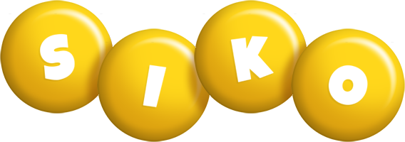 Siko candy-yellow logo