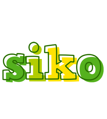 Siko juice logo
