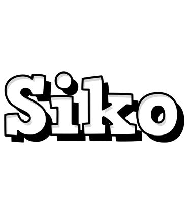 Siko snowing logo