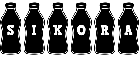 Sikora bottle logo