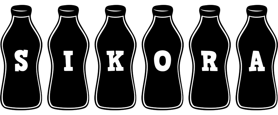 Sikora bottle logo