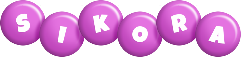 Sikora candy-purple logo