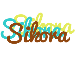 Sikora cupcake logo