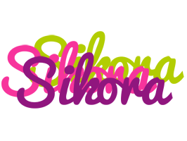 Sikora flowers logo