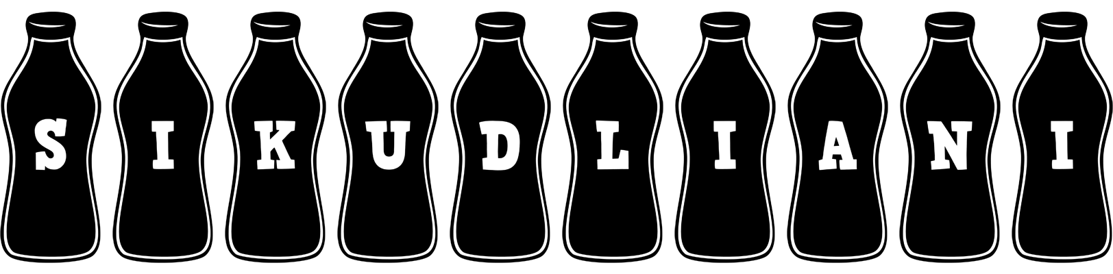 Sikudliani bottle logo