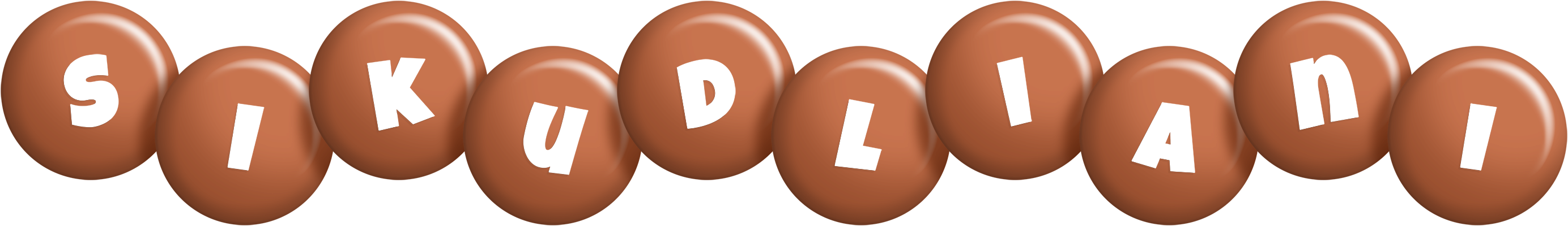 Sikudliani candy-brown logo
