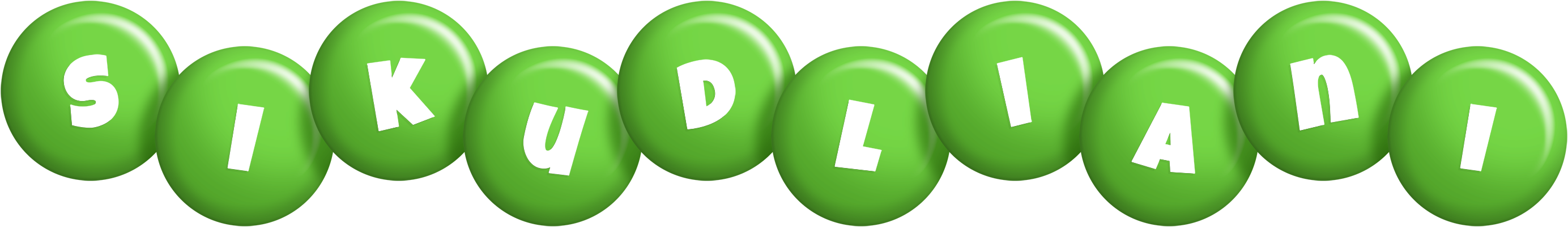 Sikudliani candy-green logo