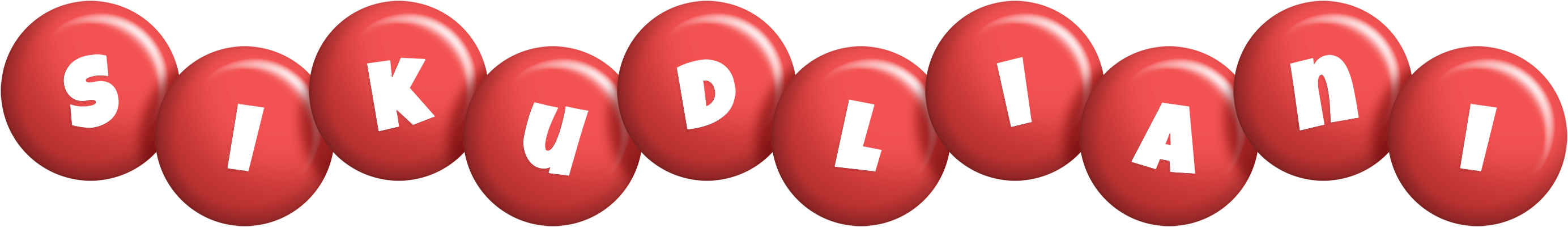 Sikudliani candy-red logo