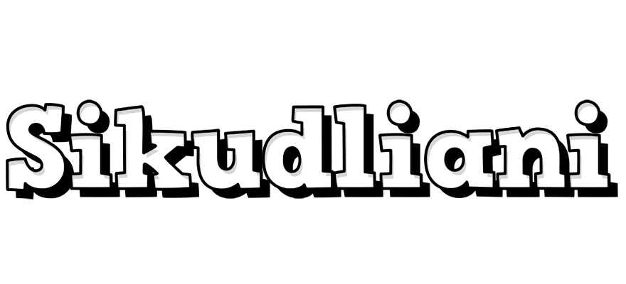 Sikudliani snowing logo