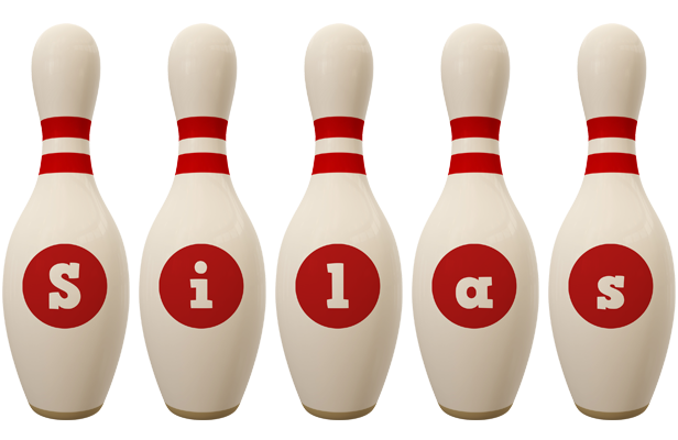 Silas bowling-pin logo