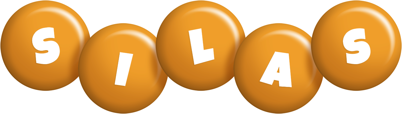 Silas candy-orange logo