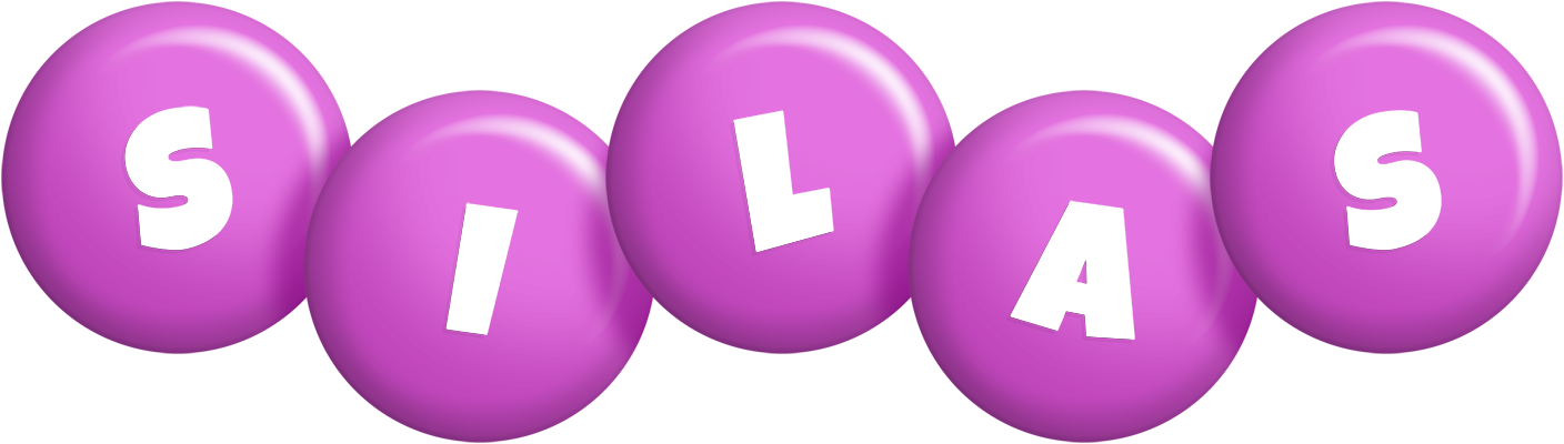 Silas candy-purple logo